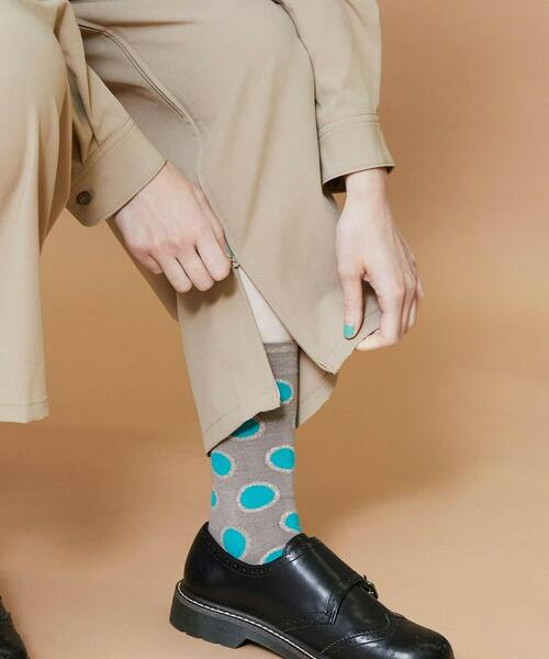 FRAPBOIS(フラボア)の「T/Rギャバ オールインワン(つなぎ/オールインワン・レディース・ブラック/ベージュ・1/2)」の12枚目の写真