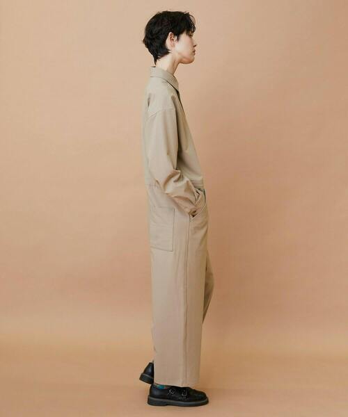 FRAPBOIS(フラボア)の「T/Rギャバ オールインワン(つなぎ/オールインワン・レディース・ブラック/ベージュ・1/2)」の17枚目の写真