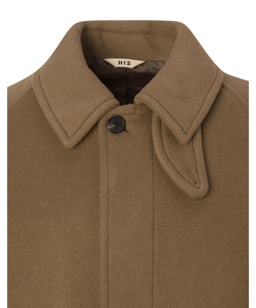 HAZZYS（ ヘジス）の「[HIS]ベージュバルマカンコート（ダッフルコート・メンズ・その他・SMALL/MEDIUM/LARGE）」の5枚目の写真