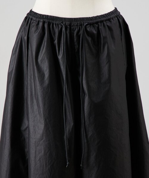 新品タグ付きBEARDSLEY ビアズリー レザーライクシャツギャザーパンツ BEARDSLEY（ビアズリー）の「レザーライクシャツギャザーパンツ