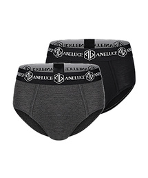 ANELUCE（アネル ルーチェ）の「Triangle Panties Men's Bamboo Signature Men's Briefs Underwear 2-Piece Set（ブリーフ）」