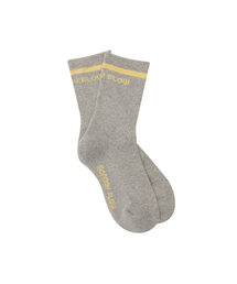 MONDAYFLOW（マンデーフロー）の「Lettering Socks_Light Gray（スポーツグッズ）」