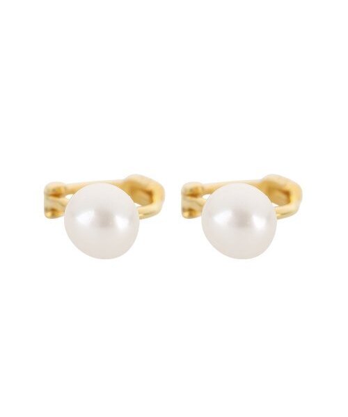 CHARMY（チャミ）の「18K, 925 silver mini pearl earrings（ピアス（両耳用）・レディース・その他・FREE）」の2枚目の写真
