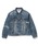 A BATHING APE�i�A�x�C�V���O�G�C�v�j�́uFAKE PRINT TRUCKER JACKET�i�~���^���[�W���P�b�g�j�v�b���C�g�C���f�B�S�u���[