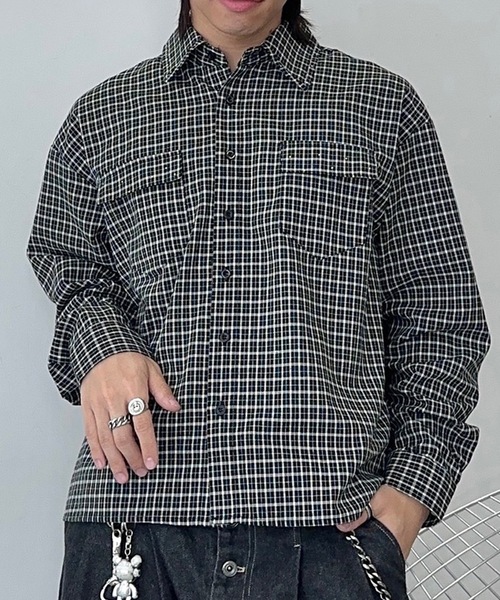 Linenstorf flap pocket A‑short shirt — льняная рубашка с карманом‑клапаном