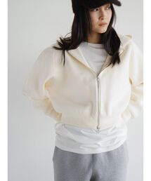 FIKA.（フィーカ）の「Cotton knit double zip hoodie（パーカー）」