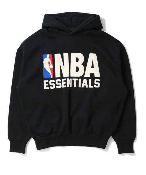 FOG ESSENTIALS(エフオージーエッセンシャルズ)の「ESSENTIALS NBA NEW SPORT FIT HOODIE エッセンシャルズ(パーカー・メンズ・ブラック・X-SMALL/SMALL/MEDIUM/LARGE)」の1枚目の写真