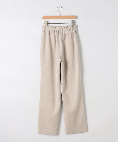 MICO COULIER（ミコクリエ）の「《セレモニー対応》ダブルフェイスフェイクスエードパンツ（その他パンツ・レディース・チャコールグレー/グレイッシュベージュ・38）」の12枚目の写真