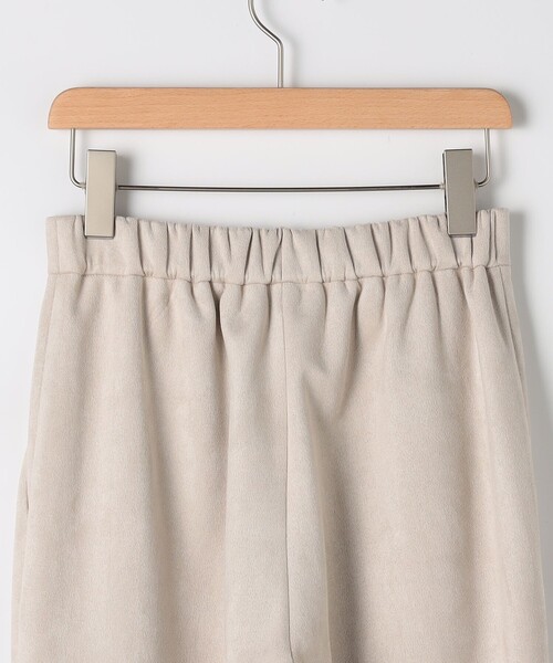 MICO COULIER（ミコクリエ）の「《セレモニー対応》ダブルフェイスフェイクスエードパンツ（その他パンツ・レディース・チャコールグレー/グレイッシュベージュ・38）」の15枚目の写真