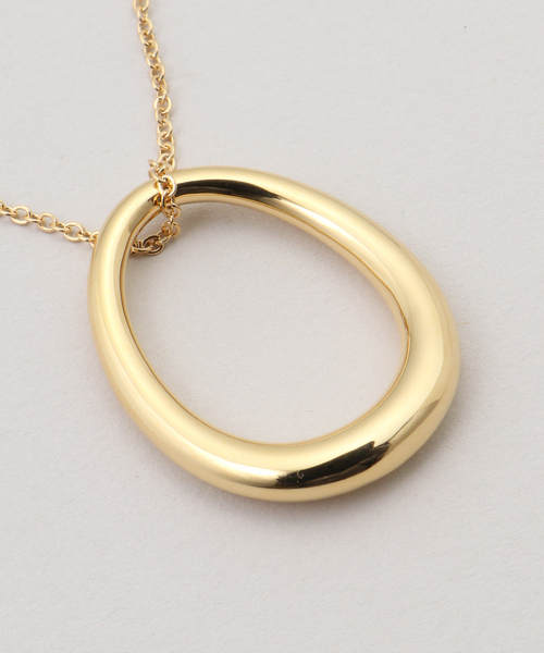 B.C STOCK（ベーセーストック）の「オーバルペンダントロングネックレス（ネックレス・レディース・ゴールド・FREE）」の5枚目の写真