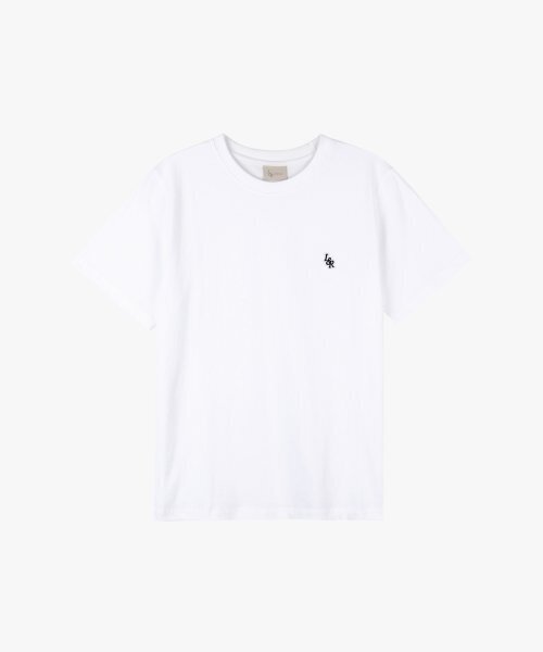 LOSSYROW（ロッシロー）の「L&R Patch Point Short-Sleeved T-Shirt White（Tシャツ/カットソー・レディース・その他・FREE）」の4枚目の写真