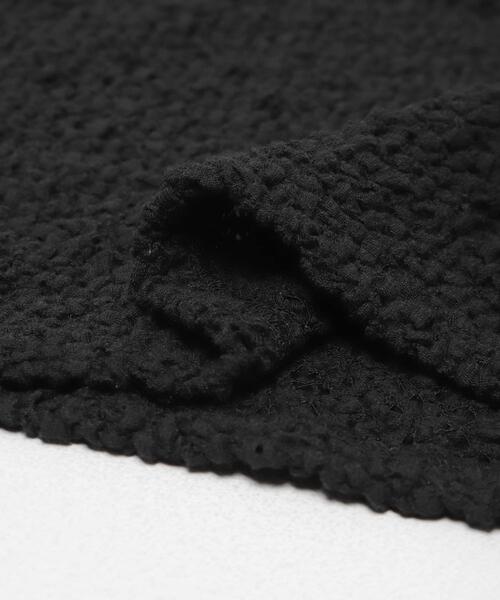 URBAN RESEARCH DOORS（アーバンリサーチドアーズ）の「ポコポコレースロングTシャツ（Tシャツ/カットソー・レディース・オフホワイト/ブラック・FREE）」の7枚目の写真