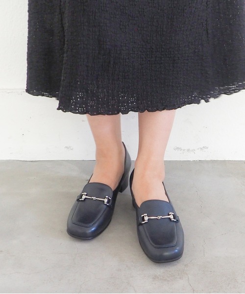 あしながおじさん（アシナガオジサン）の「ビットモカパンプス　6410059（ローファー・レディース・ベージュ/ネイビー/ブラック・22.5cm/23cm/23.5cm/24cm/24.5cm）」の16枚目の写真