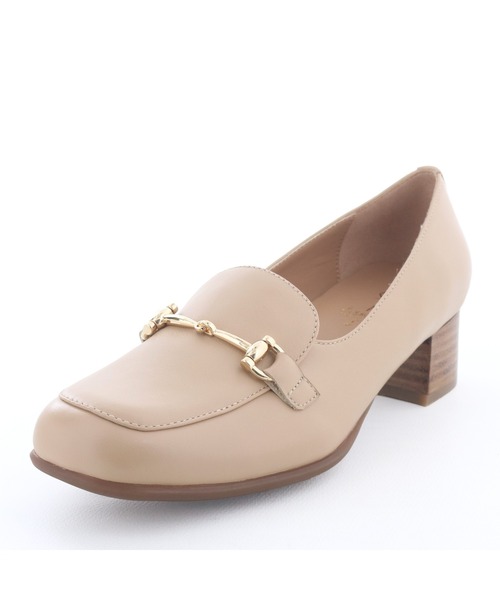 あしながおじさん（アシナガオジサン）の「ビットモカパンプス　6410059（ローファー・レディース・ベージュ/ネイビー/ブラック・22.5cm/23cm/23.5cm/24cm/24.5cm）」の21枚目の写真