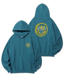 LOGO&SMILEY HOODIE_MARINE BLUE(IK2CFMM400A)