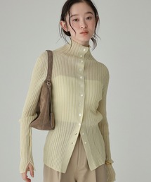 BABYLONE | 2wayシアーリブニット(ニット/セーター)