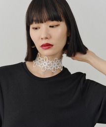 yae（ヤエ）の「Flower lace choker / フラワーレースチョーカー（チョーカー）」