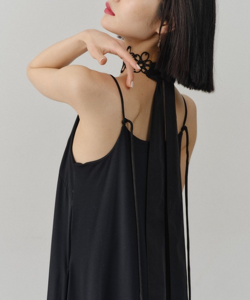 yae（ヤエ）の「Flower lace choker / フラワーレースチョーカー（チョーカー・レディース・フューシャピンク/ブラック/ライトグリーン/ホワイト・FREE）」の12枚目の写真