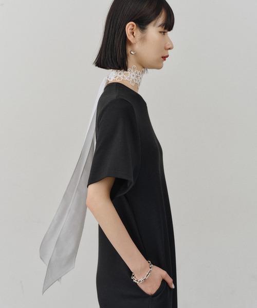 yae（ヤエ）の「Flower lace choker / フラワーレースチョーカー（チョーカー・レディース・フューシャピンク/ブラック/ライトグリーン/ホワイト・FREE）」の16枚目の写真