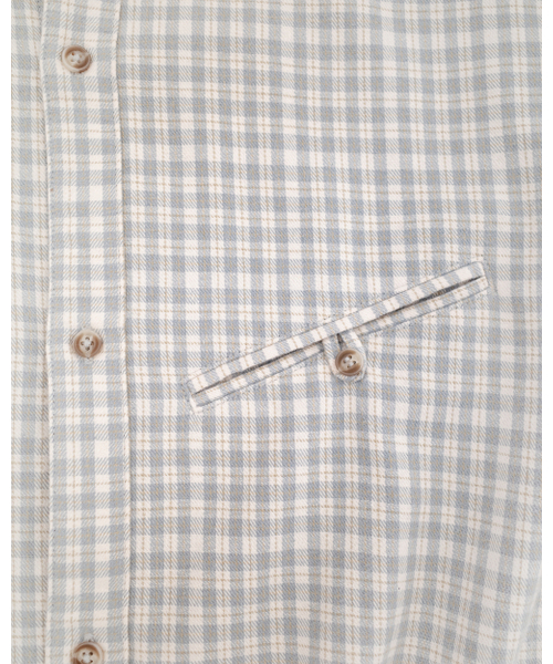 HELLO SUNRISE(ハローサンライズ)の「Passport PK Check Shirts_Gray(その他アウター・レディース・グレー・SMALL/MEDIUM/LARGE)」の3枚目の写真