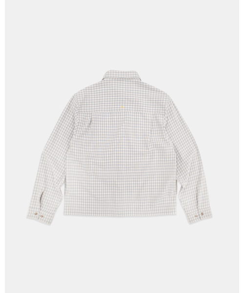 HELLO SUNRISE(ハローサンライズ)の「Passport PK Check Shirts_Gray(その他アウター・レディース・グレー・SMALL/MEDIUM/LARGE)」の4枚目の写真