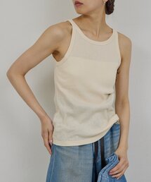 GALLARDAGALANTE | 【PEAS】カバーテレコタンク(タンクトップ)