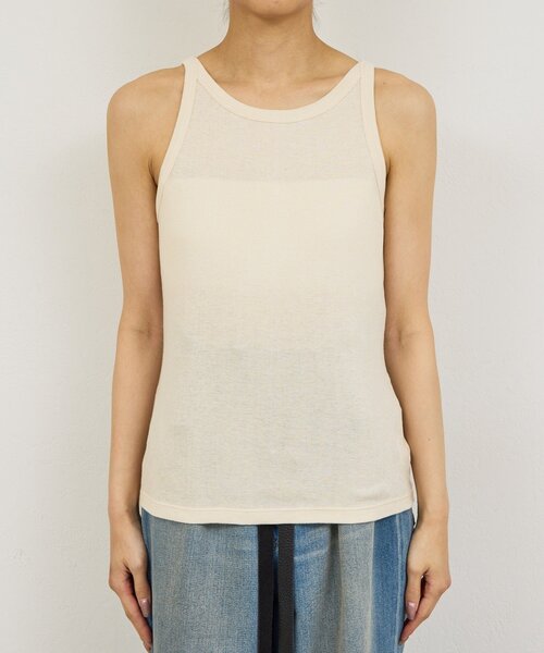 GALLARDAGALANTE(ガリャルダガランテ)の「【PEAS】カバーテレコタンク(タンクトップ・レディース・ホワイト/アイボリー・FREE)」の22枚目の写真