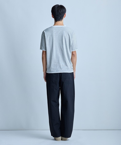 UNION STATION(ユニオンステーション)の「ナイロンベイカーパンツ(その他パンツ・メンズ・オフホワイト/カーキ/ブラック・S/M/L)」の12枚目の写真