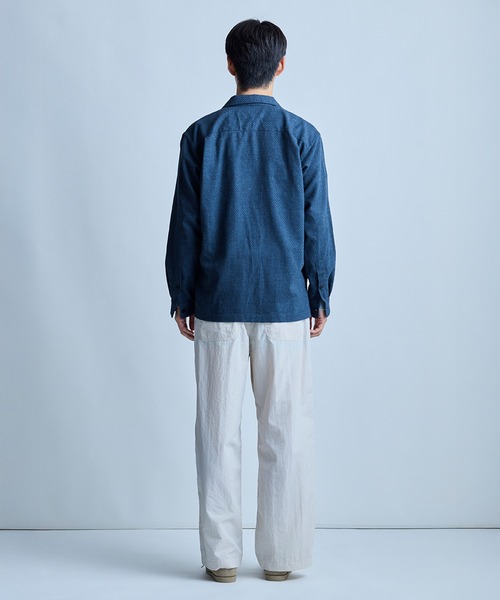 UNION STATION(ユニオンステーション)の「ナイロンベイカーパンツ(その他パンツ・メンズ・オフホワイト/カーキ/ブラック・S/M/L)」の6枚目の写真