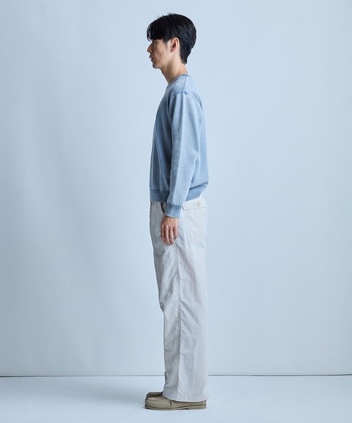 UNION STATION(ユニオンステーション)の「ナイロンベイカーパンツ(その他パンツ・メンズ・オフホワイト/カーキ/ブラック・S/M/L)」の5枚目の写真