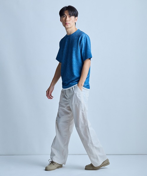 UNION STATION(ユニオンステーション)の「ナイロンベイカーパンツ(その他パンツ・メンズ・オフホワイト/カーキ/ブラック・S/M/L)」の15枚目の写真