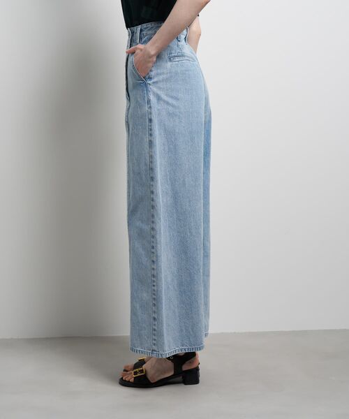 LANVIN en Bleu（ランバンオンブルー）の「Lee×LANVIN en Bleuデニムマリンパンツ（その他パンツ・レディース・ブルー系その他/ネイビー・34/36/38/40）」の6枚目の写真