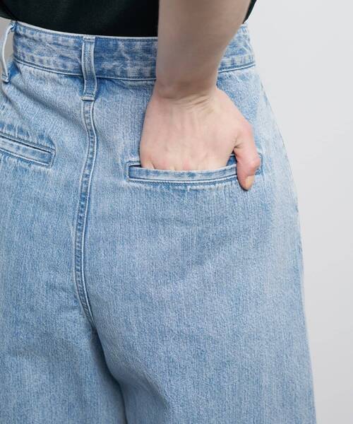 LANVIN en Bleu（ランバンオンブルー）の「Lee×LANVIN en Bleuデニムマリンパンツ（その他パンツ・レディース・ブルー系その他/ネイビー・34/36/38/40）」の10枚目の写真