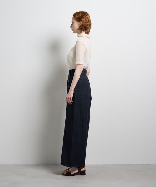 LANVIN en Bleu（ランバンオンブルー）の「Lee×LANVIN en Bleuデニムマリンパンツ（その他パンツ・レディース・ブルー系その他/ネイビー・34/36/38/40）」の13枚目の写真