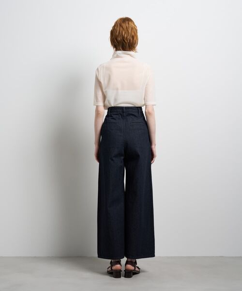 LANVIN en Bleu（ランバンオンブルー）の「Lee×LANVIN en Bleuデニムマリンパンツ（その他パンツ・レディース・ブルー系その他/ネイビー・34/36/38/40）」の14枚目の写真