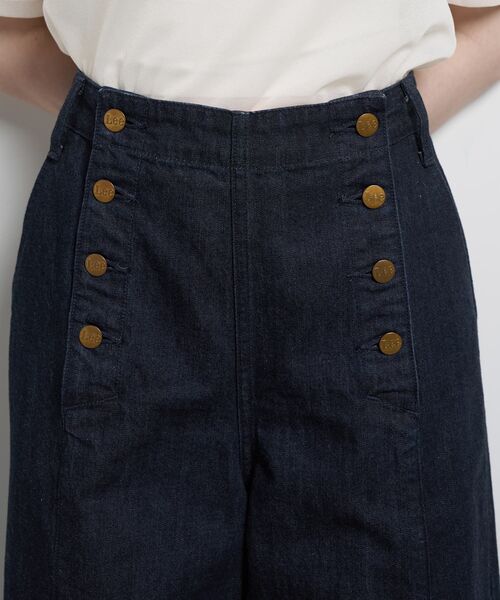 LANVIN en Bleu（ランバンオンブルー）の「Lee×LANVIN en Bleuデニムマリンパンツ（その他パンツ・レディース・ブルー系その他/ネイビー・34/36/38/40）」の18枚目の写真