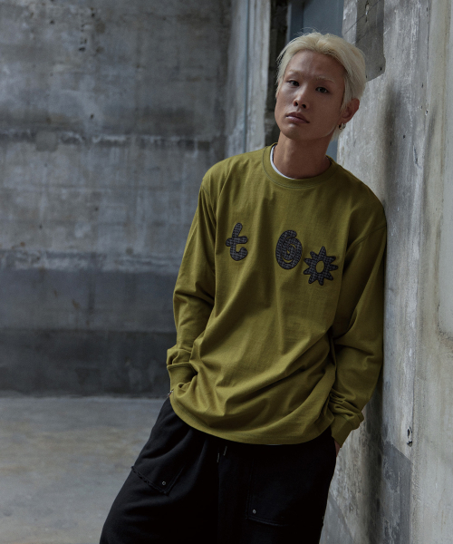 TONY LAWRENCE(トニーローレンス)の「アプリケパッチロングスリーブライトグリーン(Tシャツ/カットソー・レディース・その他・LARGE/MEDIUM/SMALL)」の3枚目の写真