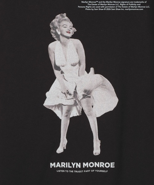 BAYFLOW（ベイフロー）の「【マリリン・モンロー生誕100周年】スウェットプルオーバー（スウェット・レディース・グレー/ブラック/アイボリー・FREE）」の11枚目の写真