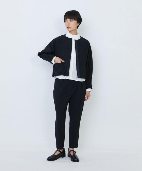 LOISIR(ロワズィール)の「エコダブルクロスジョッパーズパンツ(その他パンツ・レディース・ブラック・38)」の13枚目の写真