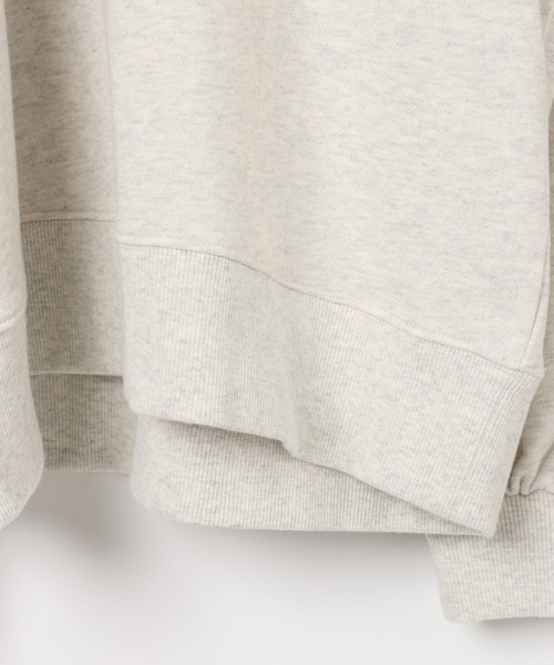 BAYFLOW(ベイフロー)の「フェイクレイヤードオフショルプルオーバー(Tシャツ/カットソー・レディース・ブラック/オフホワイト・FREE)」の8枚目の写真