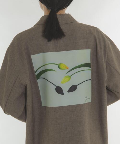 KBF(ケイビーエフ)の「『別注』Lee Izumida×KBF ジャケット(その他アウター・レディース・ブラック/ベージュ系その他・ONE)」の4枚目の写真