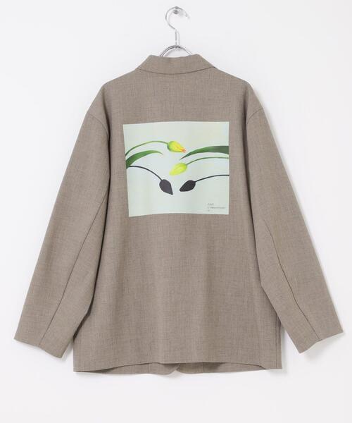 KBF(ケイビーエフ)の「『別注』Lee Izumida×KBF ジャケット(その他アウター・レディース・ブラック/ベージュ系その他・ONE)」の14枚目の写真