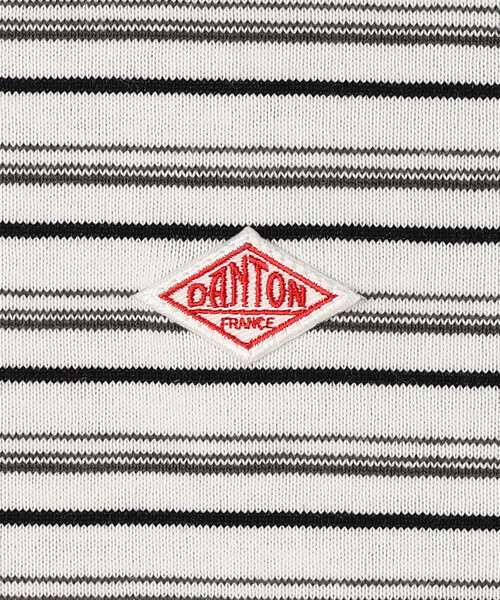 DANTON(ダントン)の「DANTON | クルーネック 長袖ボーダーTシャツ MEN(Tシャツ/カットソー・メンズ・ホワイト系その他5/ブラック系その他・XL/M/L/S)」の8枚目の写真