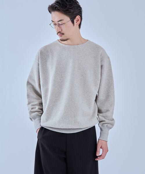 Ets.MATERIAUX(マテリオ)の「ETS.MATERIAUX(マテリオ) 100-year-old brushed スウェット(スウェット・メンズ・ブルー系その他/ネイビー/チャコールグレー・3/2)」の6枚目の写真