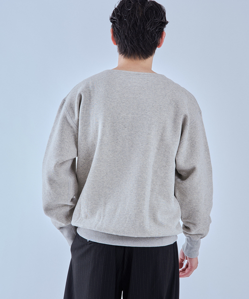 Ets.MATERIAUX(マテリオ)の「ETS.MATERIAUX(マテリオ) 100-year-old brushed スウェット(スウェット・メンズ・ブルー系その他/ネイビー/チャコールグレー・3/2)」の10枚目の写真