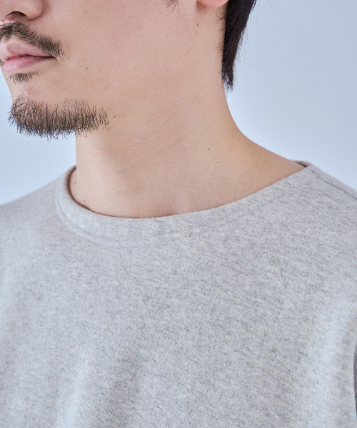 Ets.MATERIAUX(マテリオ)の「ETS.MATERIAUX(マテリオ) 100-year-old brushed スウェット(スウェット・メンズ・ブルー系その他/ネイビー/チャコールグレー・3/2)」の11枚目の写真