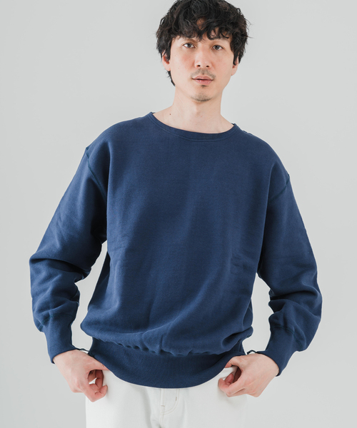 Ets.MATERIAUX(マテリオ)の「ETS.MATERIAUX(マテリオ) 100-year-old brushed スウェット(スウェット・メンズ・ブルー系その他/ネイビー/チャコールグレー・3/2)」の15枚目の写真