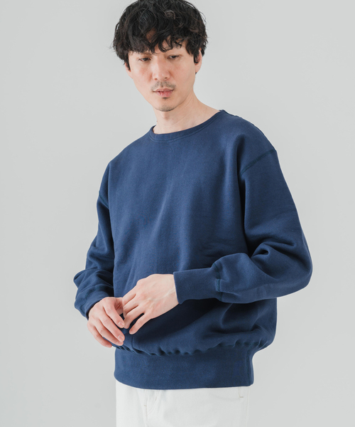 Ets.MATERIAUX(マテリオ)の「ETS.MATERIAUX(マテリオ) 100-year-old brushed スウェット(スウェット・メンズ・ブルー系その他/ネイビー/チャコールグレー・3/2)」の16枚目の写真
