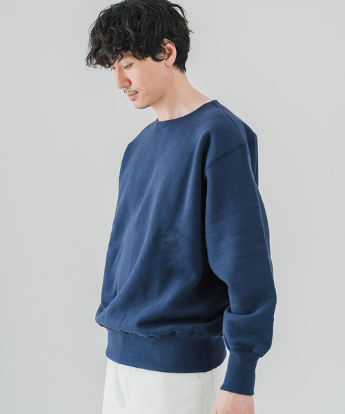 Ets.MATERIAUX(マテリオ)の「ETS.MATERIAUX(マテリオ) 100-year-old brushed スウェット(スウェット・メンズ・ブルー系その他/ネイビー/チャコールグレー・3/2)」の17枚目の写真