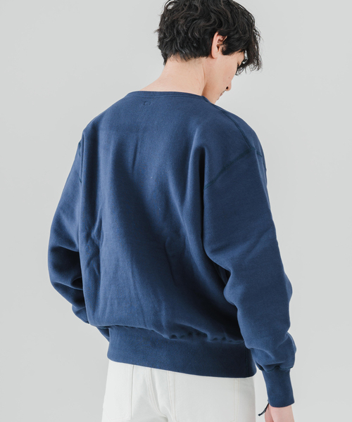 Ets.MATERIAUX(マテリオ)の「ETS.MATERIAUX(マテリオ) 100-year-old brushed スウェット(スウェット・メンズ・ブルー系その他/ネイビー/チャコールグレー・3/2)」の18枚目の写真